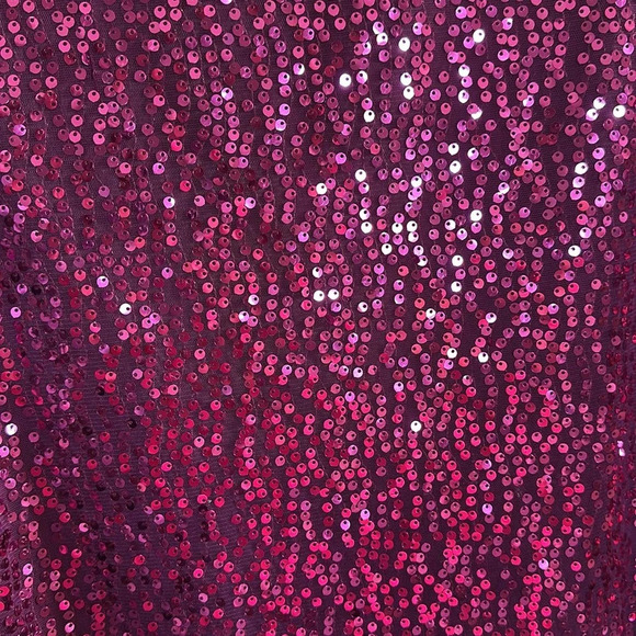 George Purple Sparkle Tank Size Large - Picture 2 of 3